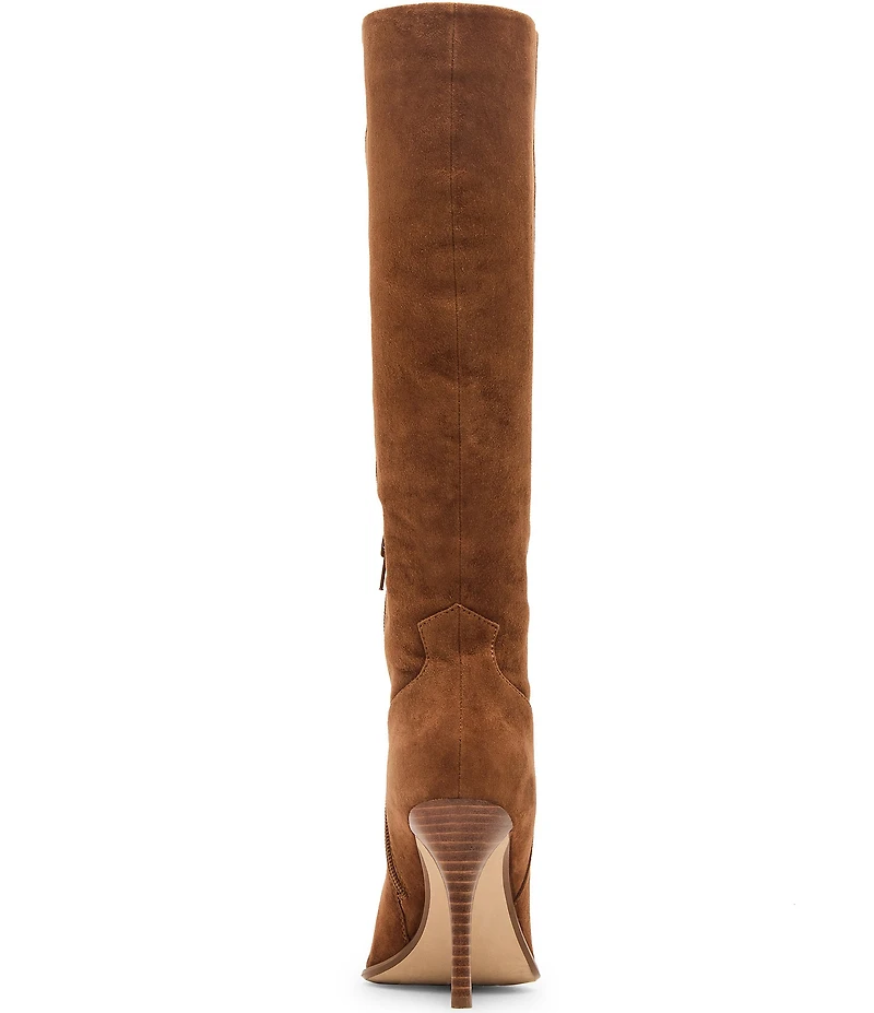 Steve Madden Wescot Suede Knee High Stiletto Boots