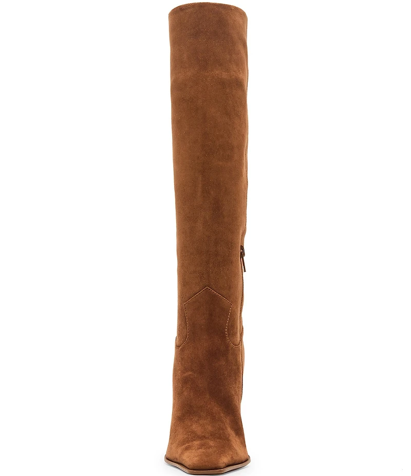 Steve Madden Wescot Suede Knee High Stiletto Boots