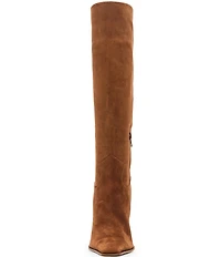 Steve Madden Wescot Suede Knee High Stiletto Boots