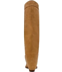 Steve Madden Winnick Leather Foldover Knee High Boots