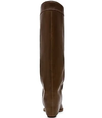 Steve Madden Winnick Leather Foldover Knee High Boots