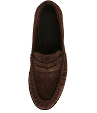 Steve Madden Hartly Suede Penny Loafers