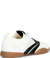 Steve Madden Women's Reboot Rhinestone Low Top Sneakers
