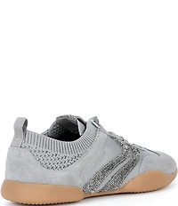 Steve Madden Women's Reboot Rhinestone Low Top Sneakers