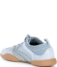 Steve Madden Women's Reboot Rhinestone Low Top Sneakers