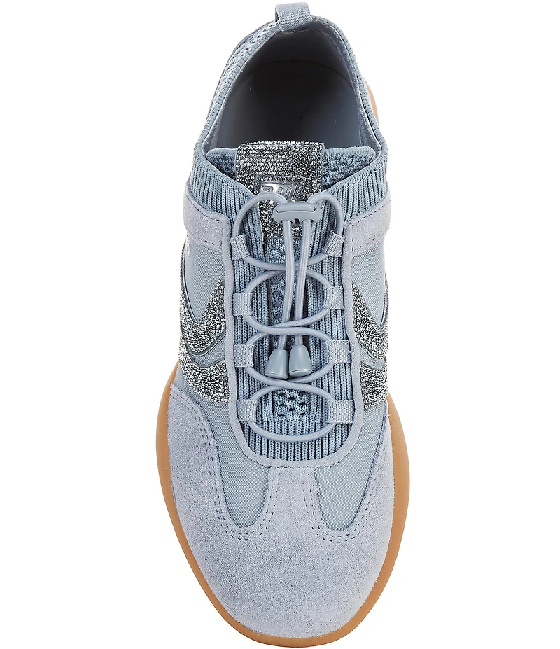 Steve Madden Women's Reboot Rhinestone Low Top Sneakers