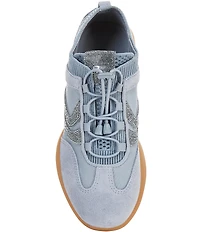 Steve Madden Women's Reboot Rhinestone Low Top Sneakers