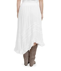 Stevie by Steve Madden Asymmetrical Maxi Skirt