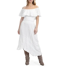 Stevie by Steve Madden Asymmetrical Maxi Skirt
