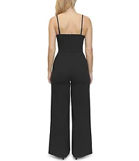 Stevie By Steve Madden Button Front Vest Jumpsuit