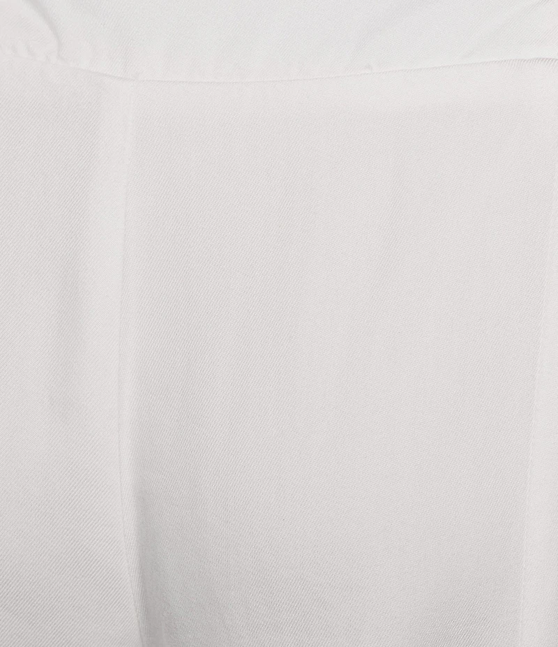 Stevie by Steve Madden Chambray Smocked Wide Leg Pants