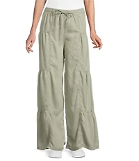 Stevie By Steve Madden Chambray Wide Leg Pants