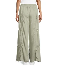 Stevie By Steve Madden Chambray Wide Leg Pants