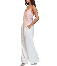 Stevie by Steve Madden Heat Stone Cowl Neck Cami Top