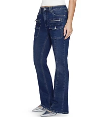 Stevie by Steve Madden Pocketed High Rise Bootcut Jeans