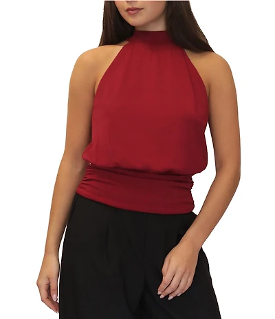 Stevie By Steve Madden Sleeveless Halter Top