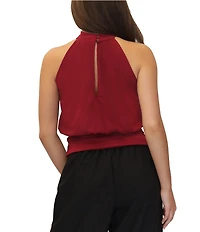 Stevie By Steve Madden Sleeveless Halter Top