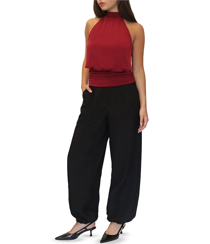 Stevie By Steve Madden Sleeveless Halter Top