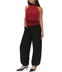Stevie By Steve Madden Sleeveless Halter Top