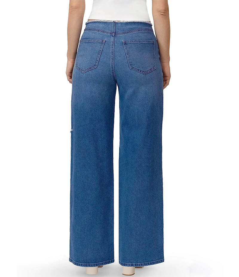 Stevie Jeans 90s Cut Out Wide Leg Jeans