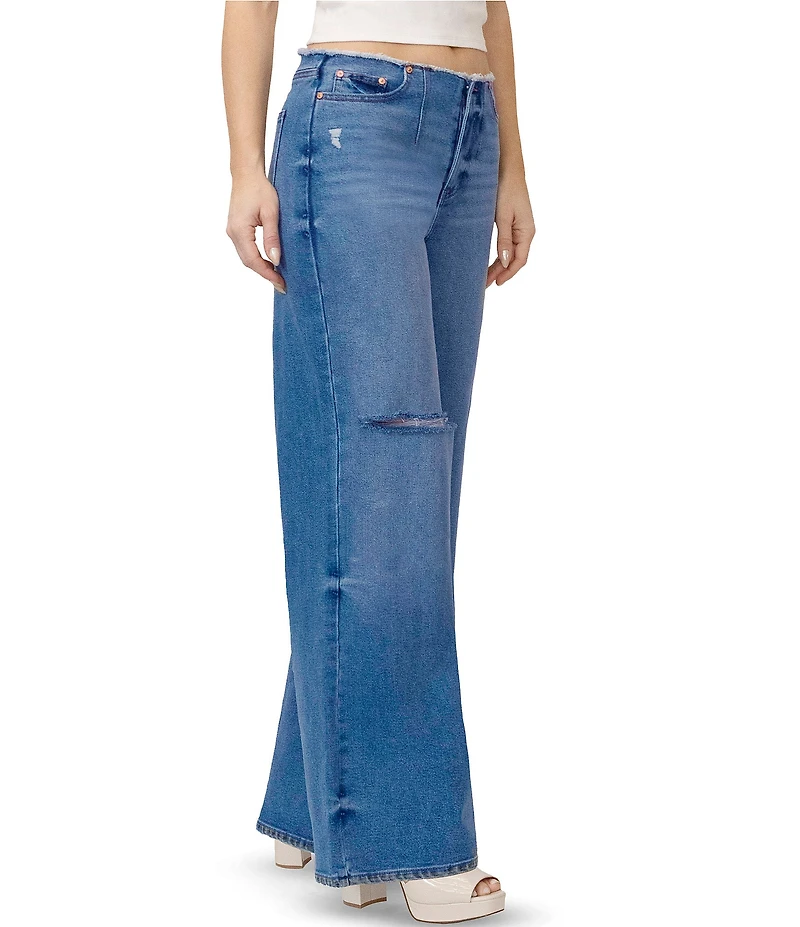 Stevie Jeans 90s Cut Out Wide Leg Jeans