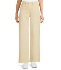 Stevie Jeans Basic Relaxed Straight Denim Jeans