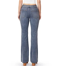Stevie Jeans By Steve Madden High Rise Self Belted Bootcut Western Jeans