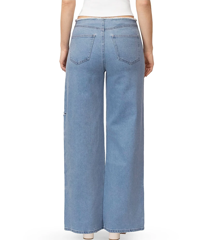 Stevie Jeans By Steve Madden Mid Rise Straight Leg Jeans