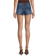 Stevie Jeans High Rise Denim Shorts