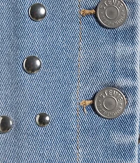 Stevie Jeans Studded Denim Vest