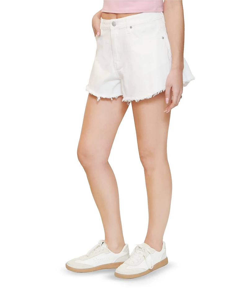 Stevie Jeans Super High Rise Flared Shorts