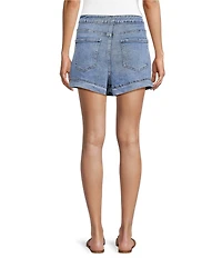 Stevie Jeans Wrapped Denim Skort