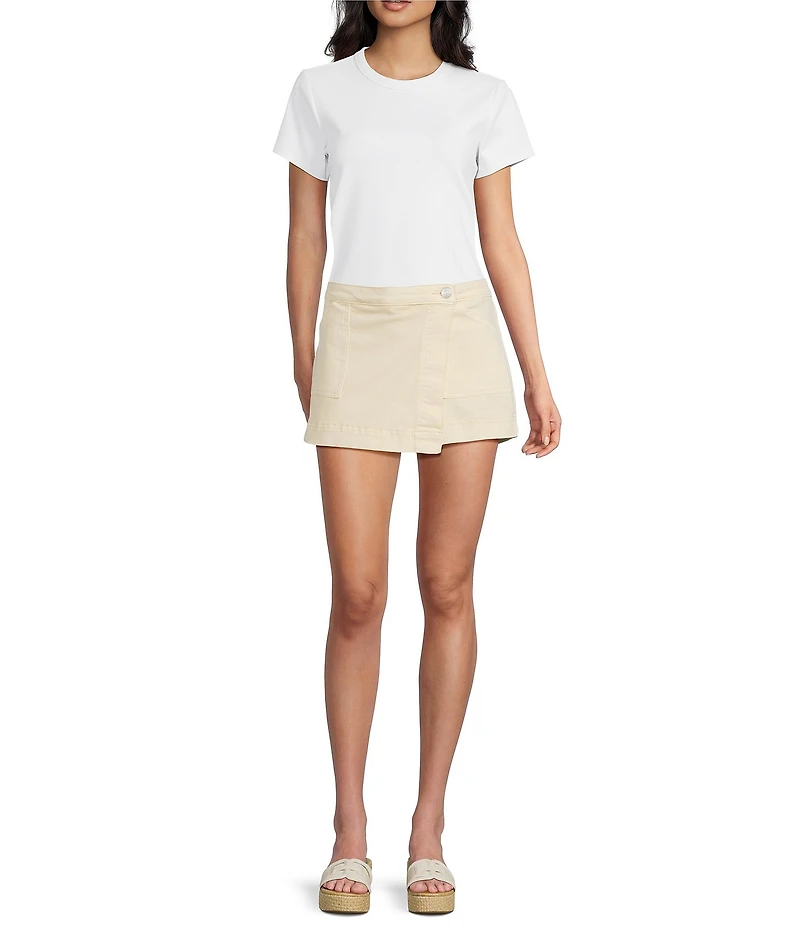 Stevie Jeans Wrapped Skort