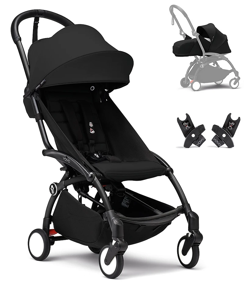 Stokke YOYO 3 Stroller Bundle with Newborn and Car Seat Adaptor