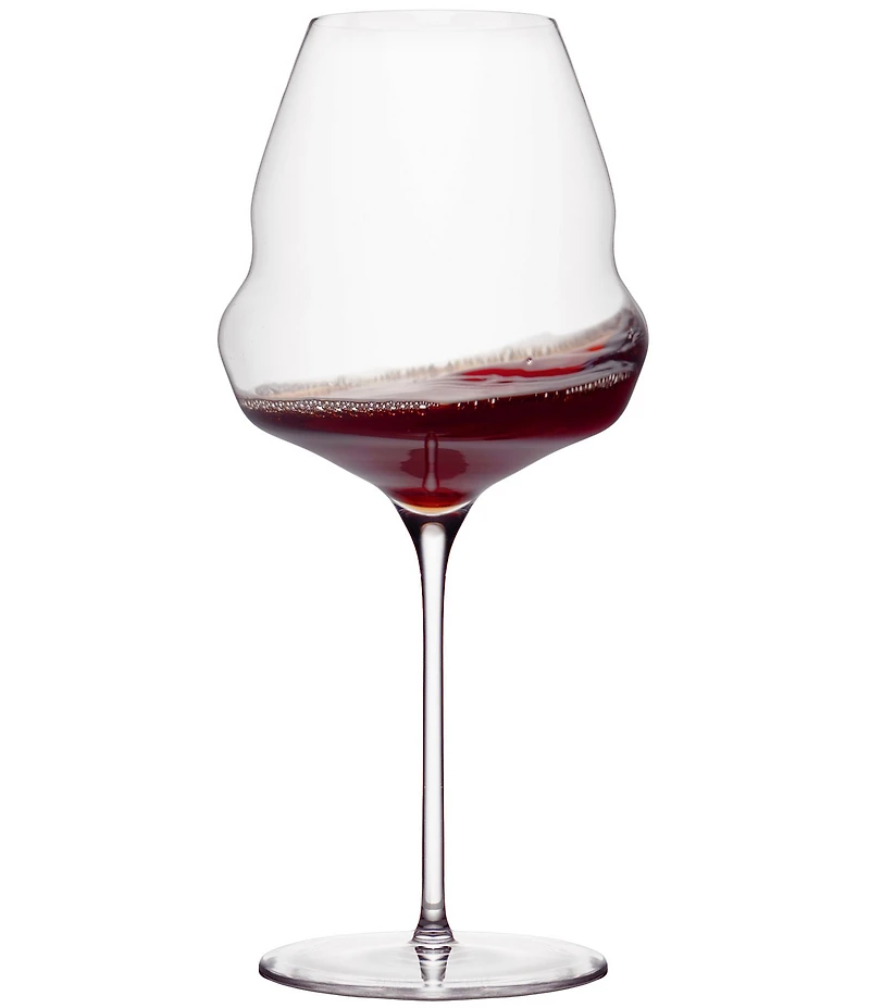Stolzle Lausitz Cocoon Burgundy Wine Glasses, Set of 6
