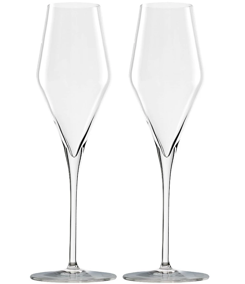 Stolzle Lausitz Highlight Flute with LED White Light - Set of 2