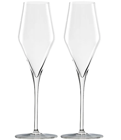 Stolzle Lausitz Highlight Flute with LED White Light - Set of 2