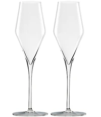 Stolzle Lausitz Highlight Flute with LED White Light - Set of 2