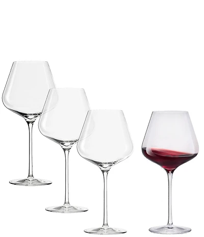 Stolzle Lausitz Quatrophil Burgundy Wine Glass - Set of 4
