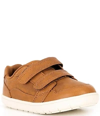 Stride Rite Boys' Alfredo Leather Dual Hook-and-Loop SRTech Sneakers (Toddler)