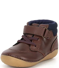 Stride Rite Boys' Gannon Leather Soft Motion Boots (Infant)