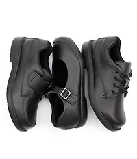 Stride Rite Boys' Laurence Leather SR Hook-and-Loop Oxfords (Youth)