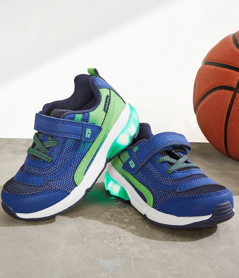 Stride Rite Boys' Surge Bounce Light Up Made2Play Washable Sneakers (Infant)