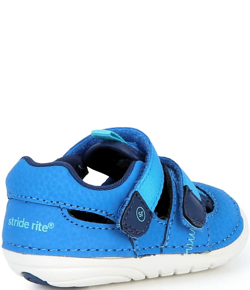 Stride Rite Boys' Triton Soft Motion Hook-and-Loop Fisherman Sandals (Infant)