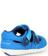 Stride Rite Boys' Triton Soft Motion Hook-and-Loop Fisherman Sandals (Infant)