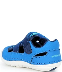 Stride Rite Boys' Triton Soft Motion Hook-and-Loop Fisherman Sandals (Infant)
