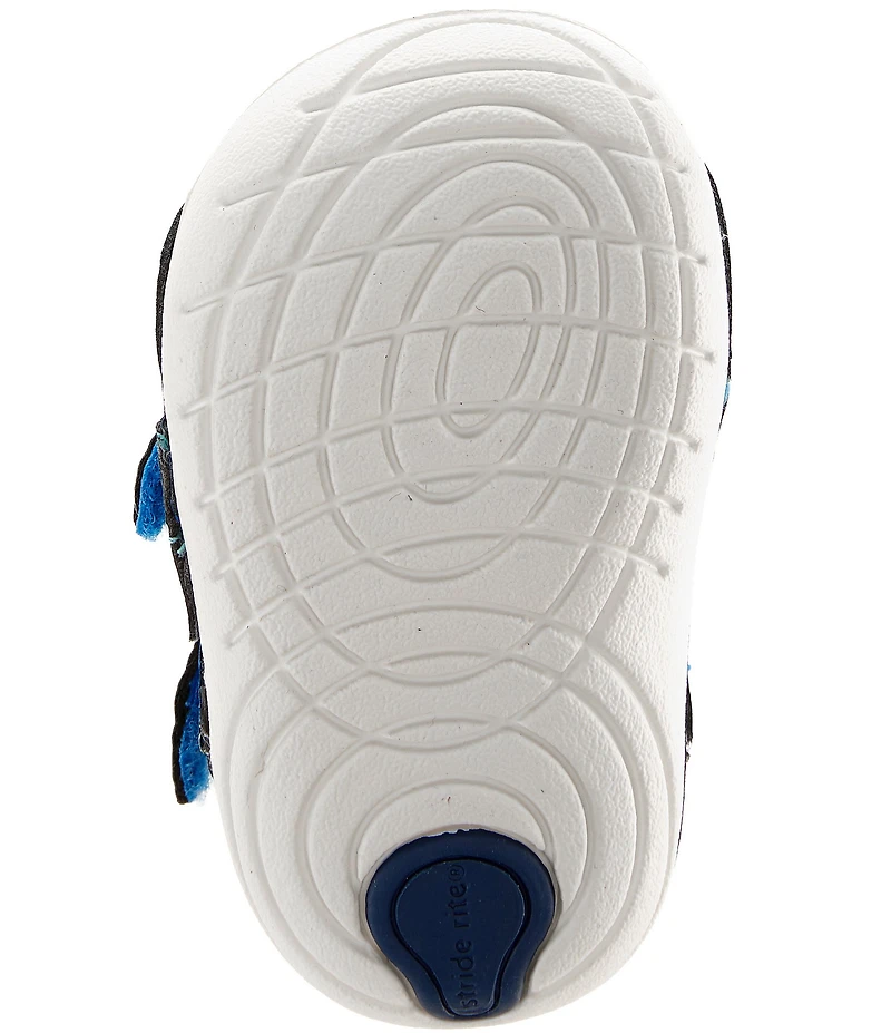 Stride Rite Boys' Triton Soft Motion Hook-and-Loop Fisherman Sandals (Infant)