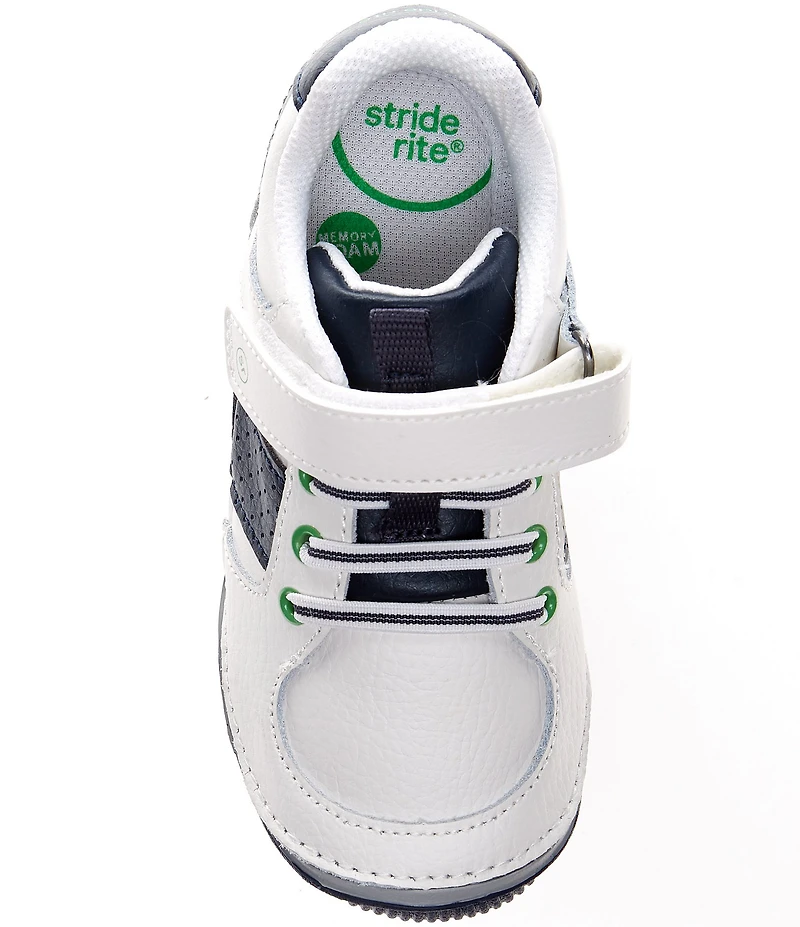 Stride Rite Boys' Wes SRTech Leather and Suede Sneakers (Toddler)