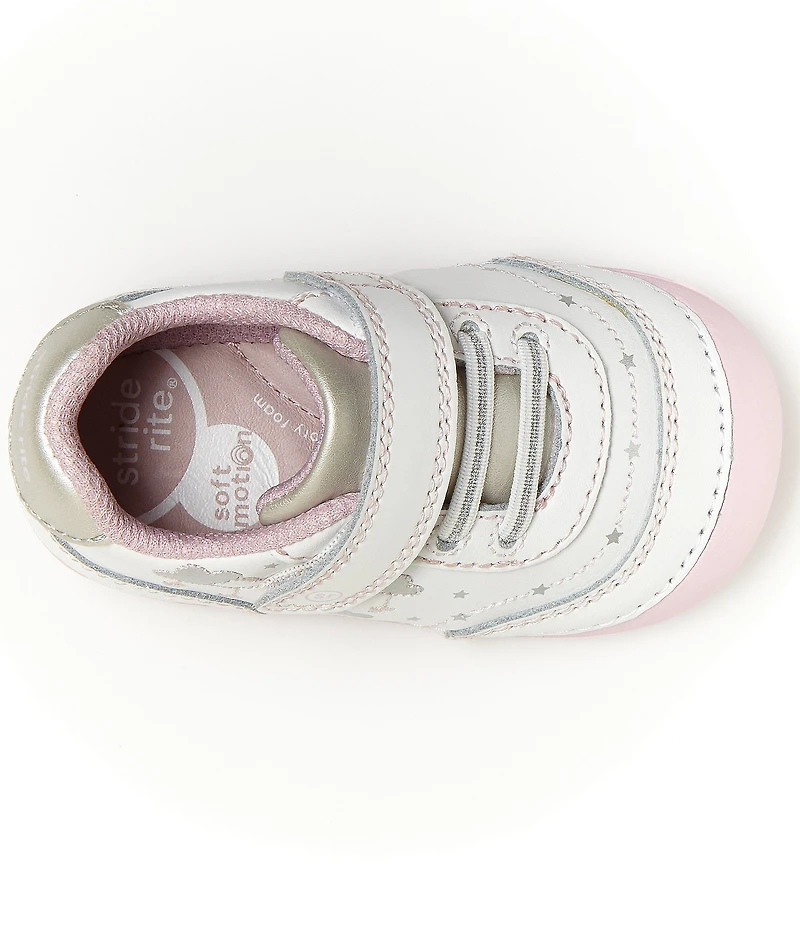Stride Rite Girls' Adalyn Leather Soft Motion Shoes (Infant)