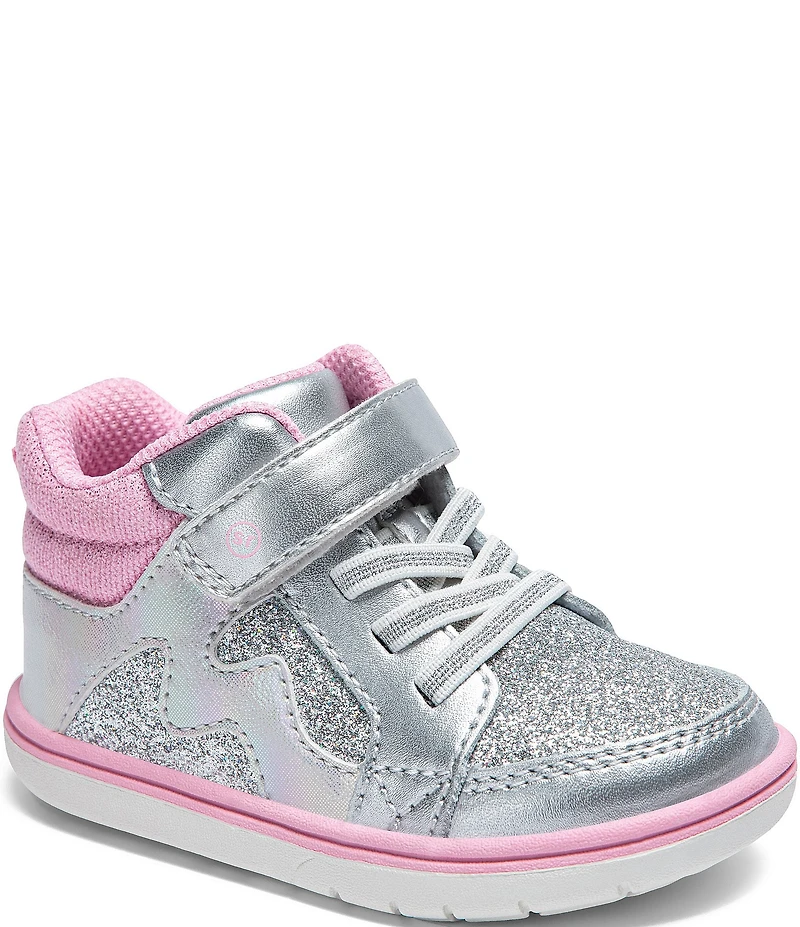 Stride Rite Girls' Ames SRtech™ High Top Sneakers (Infant)